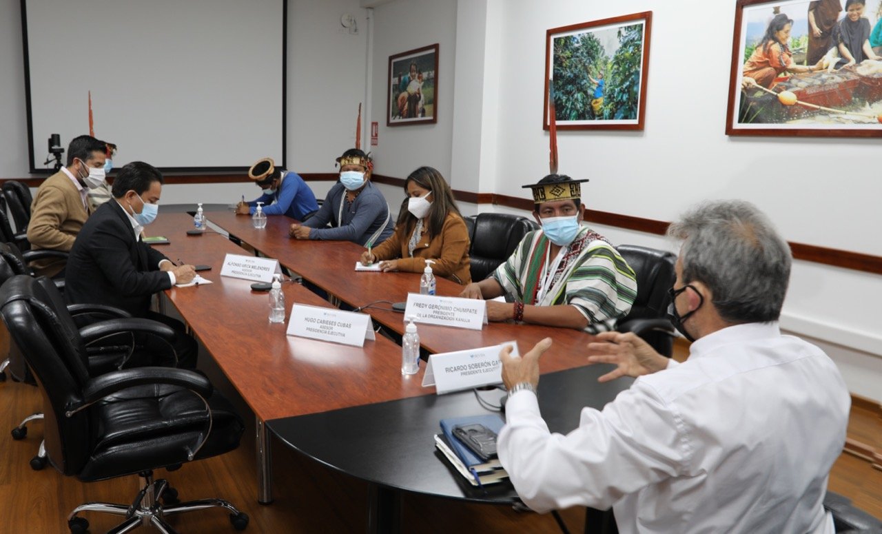 Ricardo Soberón y Kanuja Kanuja y Ricardo Soberón