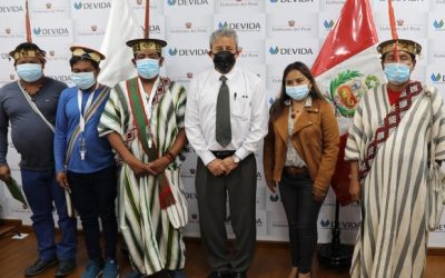 Devida y Kanuja ratificaron su compromiso de continuar impulsando el desarrollo alternativo en sus comunidades