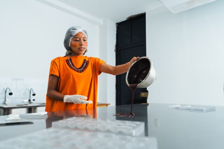 Elaboración de chocolate